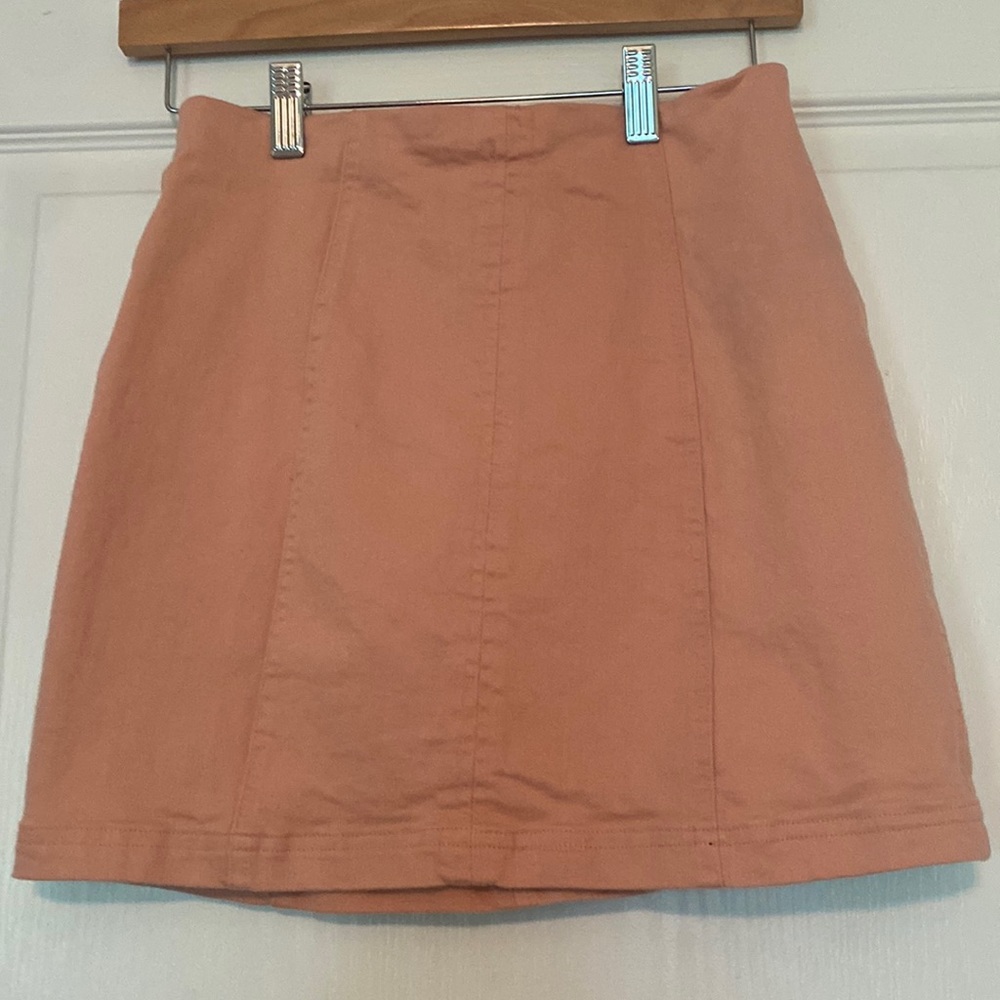 Altar’d State Peach Calla Skirt